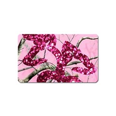 Love Browning Deer Glitter Magnet (name Card)