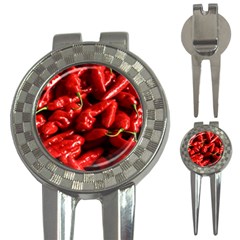 Red Chili 3-in-1 Golf Divots