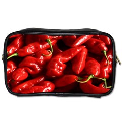 Red Chili Toiletries Bag (two Sides) by Sudhe