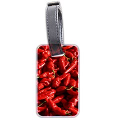 Red Chili Luggage Tags (two Sides)