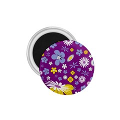 Floral Flowers 1 75  Magnets