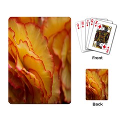 Flowers Leaves Leaf Floral Summer Playing Cards Single Design