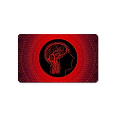 Artificial Intelligence Brain Think Magnet (name Card)