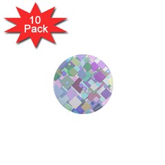 Colorful Background Multicolored 1  Mini Magnet (10 Pack) 