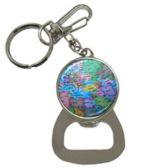 Globe World Map Maps Europe Bottle Opener Key Chains by Sudhe