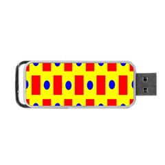 Pattern Design Backdrop Portable Usb Flash (two Sides) by Sudhe