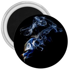 Smoke Flame Dynamic Wave Motion 3  Magnets