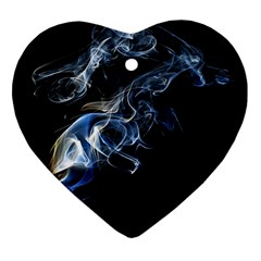 Smoke Flame Dynamic Wave Motion Ornament (heart)