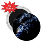 Smoke Flame Dynamic Wave Motion 2.25  Magnets (10 pack)  Front