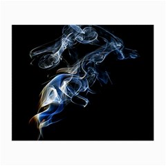 Smoke Flame Dynamic Wave Motion Small Glasses Cloth (2-side)