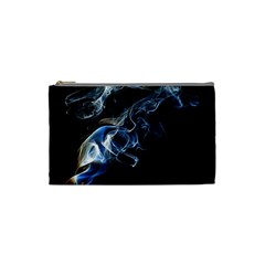 Smoke Flame Dynamic Wave Motion Cosmetic Bag (small) by Sudhe