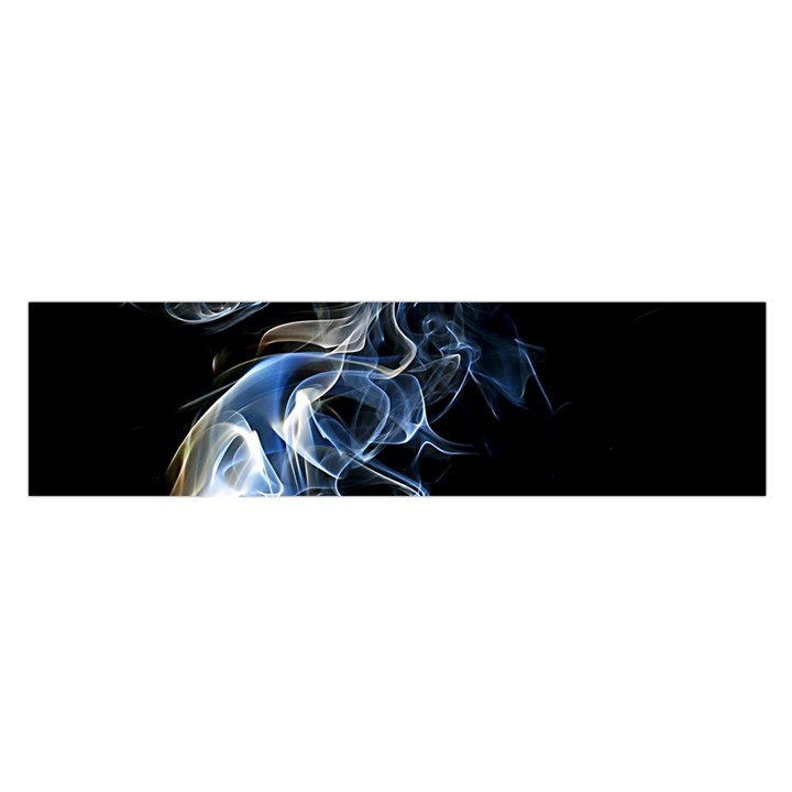 Smoke Flame Dynamic Wave Motion Satin Scarf (Oblong)