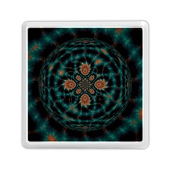 Abstract Digital Geometric Pattern Memory Card Reader (square) by Sudhe