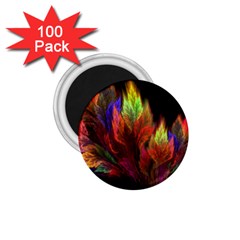 Abstract Digital Art Fractal 1 75  Magnets (100 Pack) 