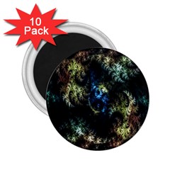 Abstract Digital Art Fractal 2 25  Magnets (10 Pack) 