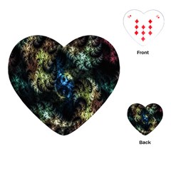 Abstract Digital Art Fractal Playing Cards (heart)