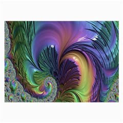 Fractal Artwork Art Swirl Vortex Large Glasses Cloth