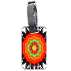 Abstract Kaleidoscope Colored Luggage Tags (two Sides)