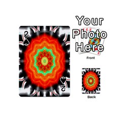 Abstract Kaleidoscope Colored Playing Cards 54 (mini)