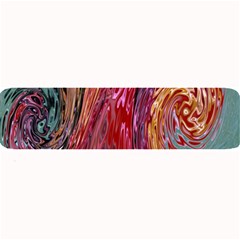 Color Rainbow Abstract Flow Merge Large Bar Mats