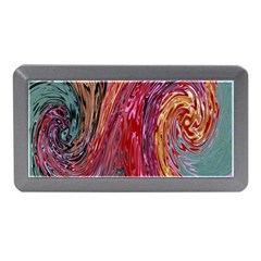 Color Rainbow Abstract Flow Merge Memory Card Reader (mini) by Sudhe