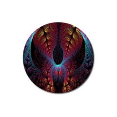 Abstract Abstracts Geometric Magnet 3  (round)