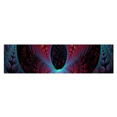 Abstract Abstracts Geometric Satin Scarf (oblong)