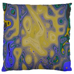 Color Explosion Colorful Background Large Cushion Case (one Side) by Sudhe