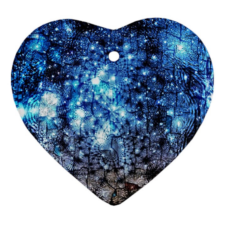 Abstract Fractal Magical Ornament (Heart)