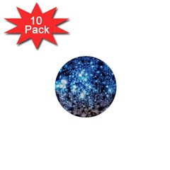 Abstract Fractal Magical 1  Mini Buttons (10 Pack) 