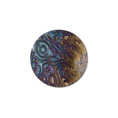 Fractal Art Artwork Globular Golf Ball Marker