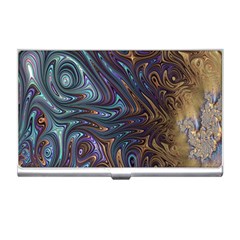 Fractal Art Artwork Globular Business Card Holder