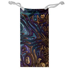 Fractal Art Artwork Globular Jewelry Bag