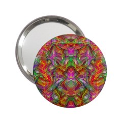 Background Psychedelic Colorful 2 25  Handbag Mirrors
