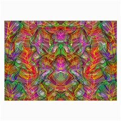 Background Psychedelic Colorful Large Glasses Cloth