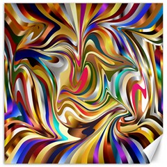 Wallpaper Psychedelic Background Canvas 16  X 16 