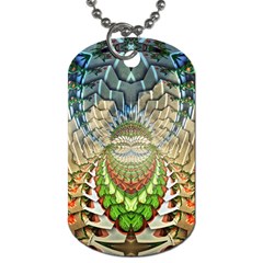 Abstract Fractal Magical Dog Tag (one Side)