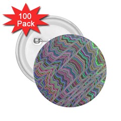 Psychedelic Background 2 25  Buttons (100 Pack) 