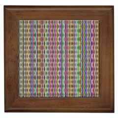 Psychedelic Background Wallpaper Framed Tiles