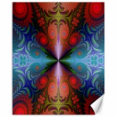 Fractal Background Design Canvas 16  X 20 