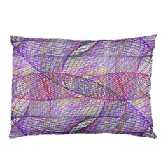 Purple Background Abstract Pattern Pillow Case (two Sides)