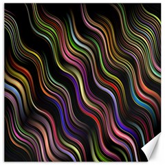 Psychedelic Background Wallpaper Canvas 16  X 16 