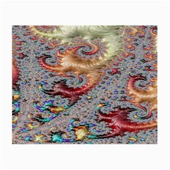 Fractal Artwork Design Pattern Small Glasses Cloth