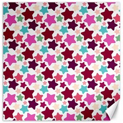 Stars Pattern Canvas 20  X 20 