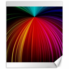 Background Color Colorful Rings Canvas 20  X 24 