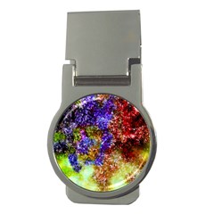 Splashes Of Color Background Money Clips (round) 