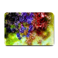 Splashes Of Color Background Small Doormat 