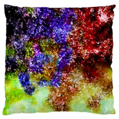 Splashes Of Color Background Large Cushion Case (one Side)