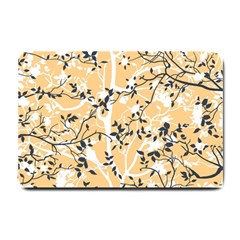 Floral Pattern Background Small Doormat 