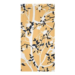 Floral Pattern Background Shower Curtain 36  X 72  (stall)  by Sudhe